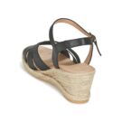 So Size ELIZA Nero Sandali con zeppa Donna - 5