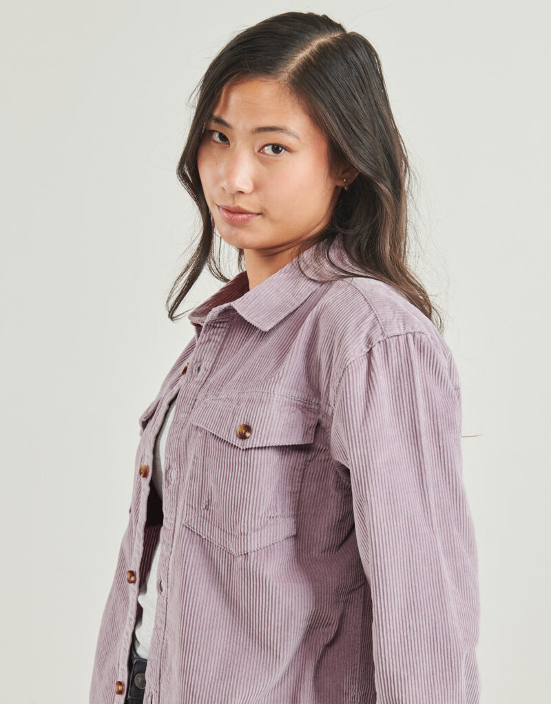 Roxy LET IT GO CORD Lila Overshirt Damen Overshirt - 5