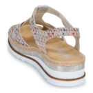 Rieker V7919-91 Argento Sandali con zeppa Donna - 5