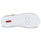 Rieker V7919-91 Argento Sandali con zeppa Donna - 7