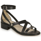 Casual Attitude COUTIL Black Heeled Sandals Women - 1