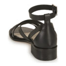 Casual Attitude COUTIL Black Heeled Sandals Women - 5