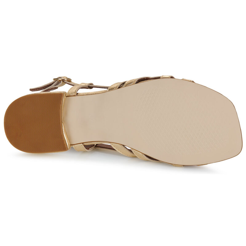 JB Martin DAHLIA Oro Sandali bassi Donna - 7