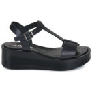 JB Martin CENESA Nero Sandali con zeppa Donna - 2