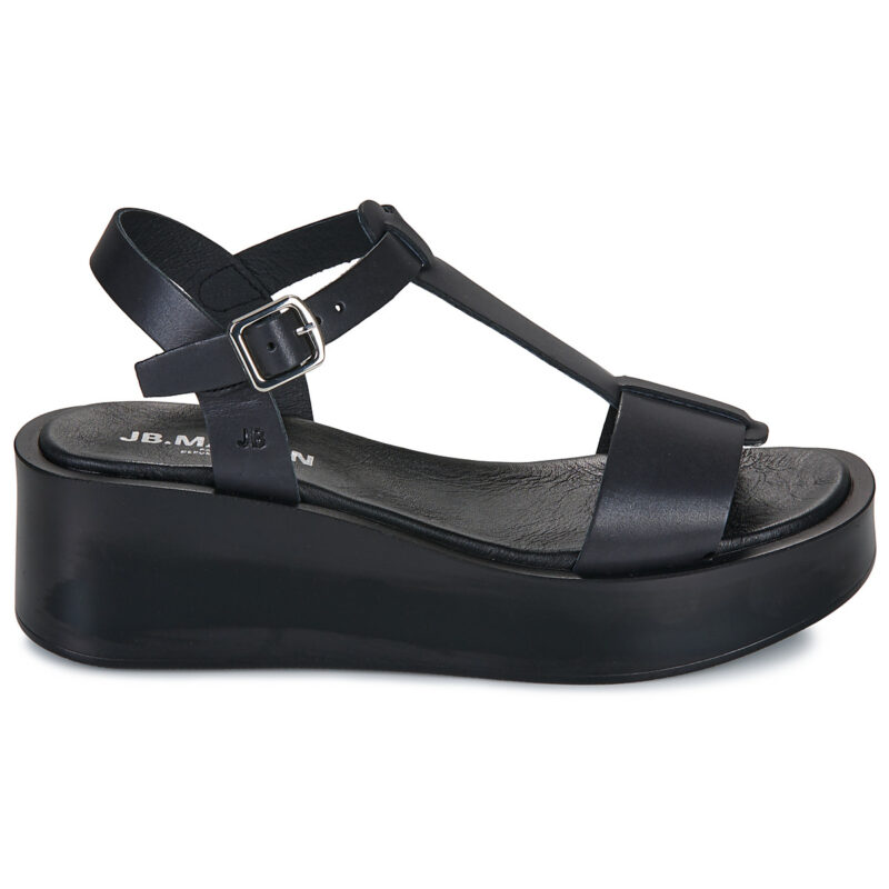 JB Martin CENESA Nero Sandali con zeppa Donna - 2