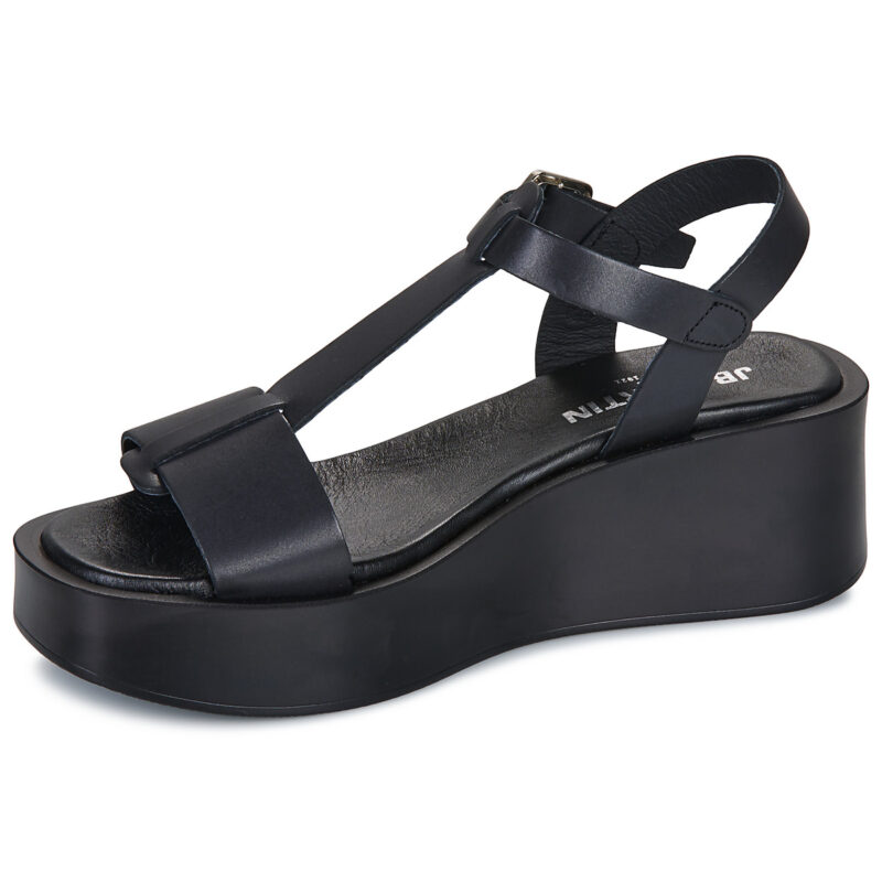 JB Martin CENESA Nero Sandali con zeppa Donna - 4