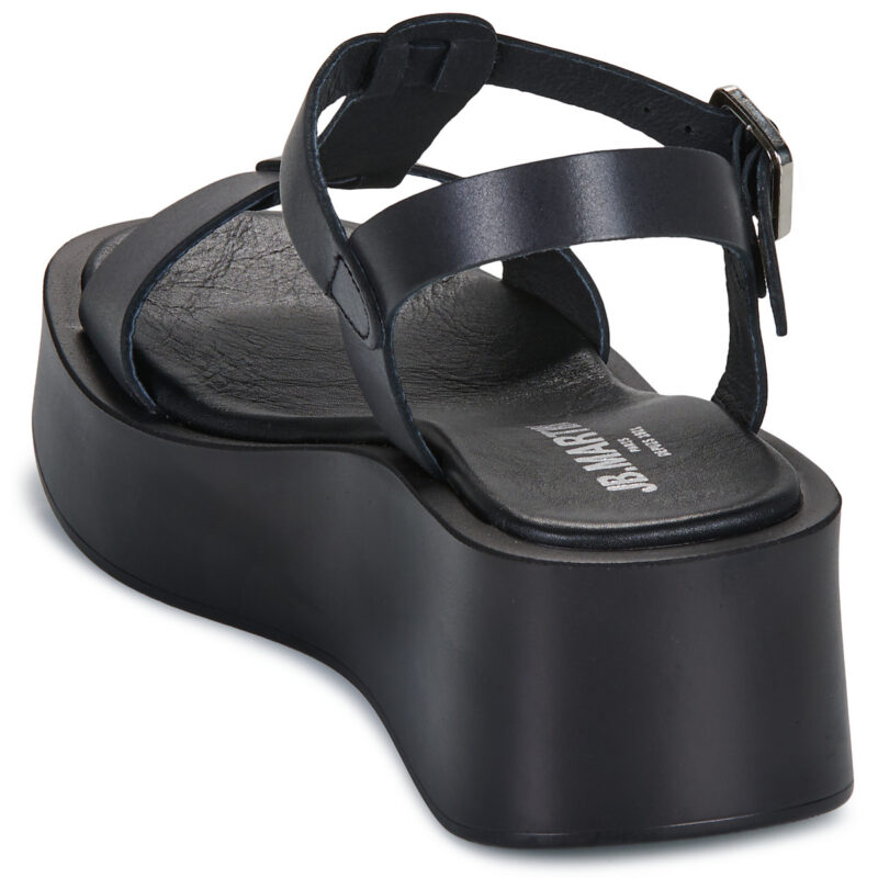 JB Martin CENESA Nero Sandali con zeppa Donna - 5