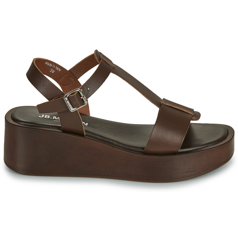 JB Martin CENESA Marrone Sandali con zeppa Donna - 2