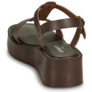 JB Martin CENESA Marrone Sandali con zeppa Donna - 5