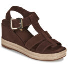 JB Martin CORA Marrone Sandali con zeppa Donna - 1