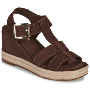 JB Martin  CORA  Marrone -  Sandali con zeppa  Donna