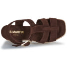 JB Martin CORA Marrone Sandali con zeppa Donna - 6