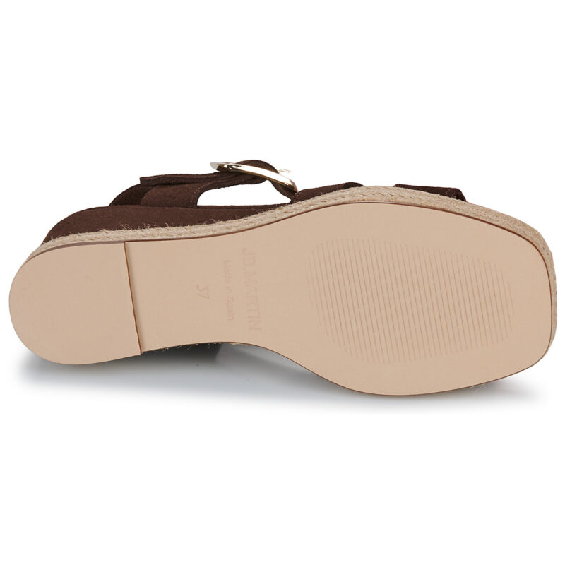 JB Martin CORA Marrone Sandali con zeppa Donna - 7