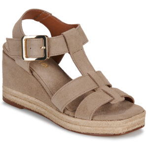 JB Martin  CORA  Grigio -  Sandali con zeppa  Donna