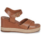 JB Martin CORFOU Marrone Sandali con zeppa Donna - 2
