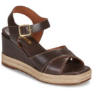 JB Martin CORFOU Marrone Sandali con zeppa Donna - 1