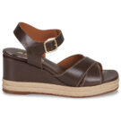 JB Martin CORFOU Marrone Sandali con zeppa Donna - 2