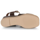 JB Martin CORFOU Marrone Sandali con zeppa Donna - 7