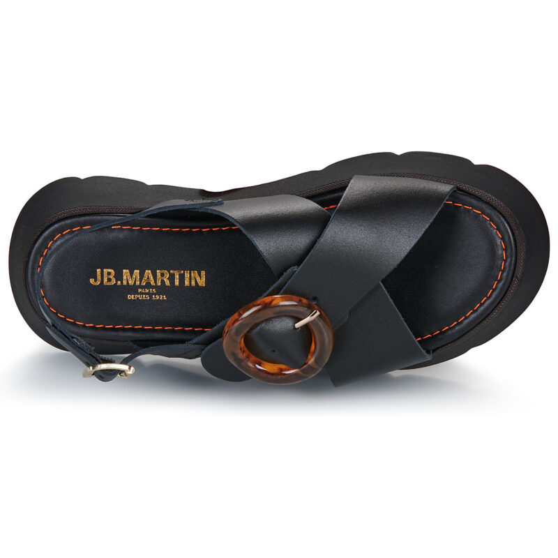 JB Martin ACACIA NEGRO Sandalias con cremallera Mujer - 6