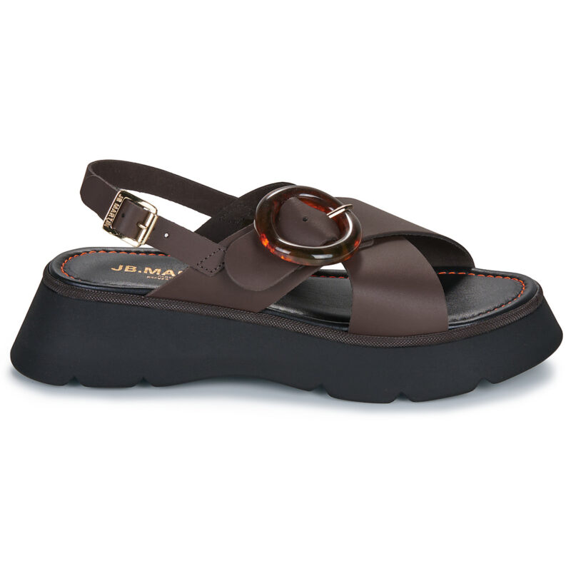 JB Martin ACACIA Marrone Sandali con zeppa Donna - 2