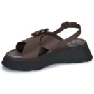JB Martin ACACIA Marrone Sandali con zeppa Donna - 4