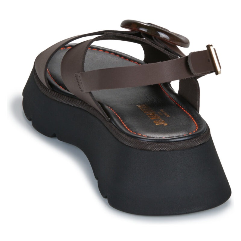 JB Martin ACACIA Marrone Sandali con zeppa Donna - 5