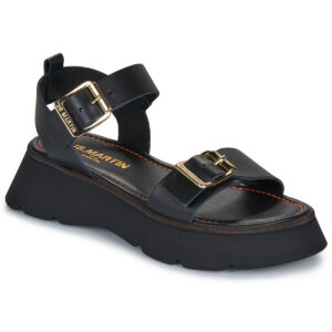 JB Martin  ACTIA  Nero -  Sandali con zeppa  Donna