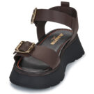 JB Martin ACTIA Marrone Sandali con zeppa Donna - 3