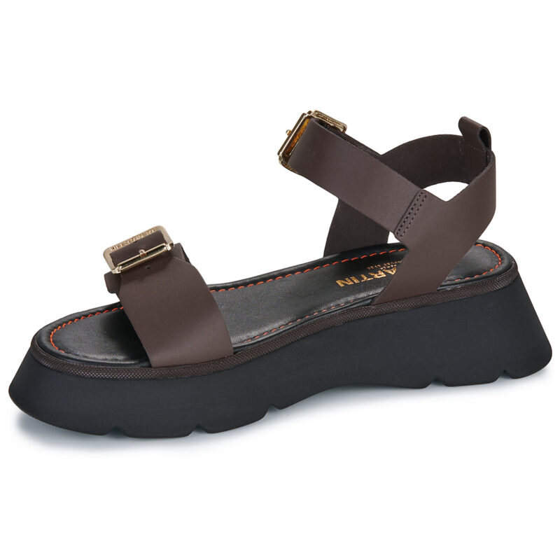 JB Martin ACTIA Marrone Sandali con zeppa Donna - 4