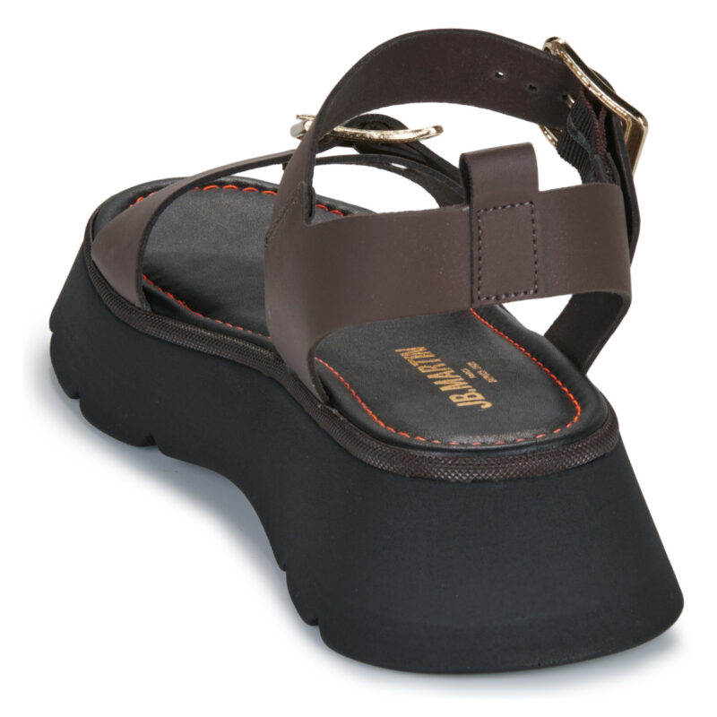 JB Martin ACTIA Marrone Sandali con zeppa Donna - 5