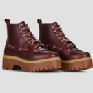 Timberland KILTIE STONE STREET Braune Damen-Ankle-Boots - Gr&ouml;&szlig;e 2