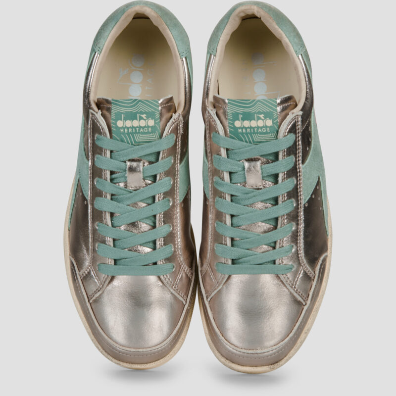 Diadora  Prestige Metal Used  Oro -  Sneakers basse Donna - 5