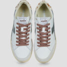 Zapatillas bajas Diadora Prestige Safari blancas para mujer - 5