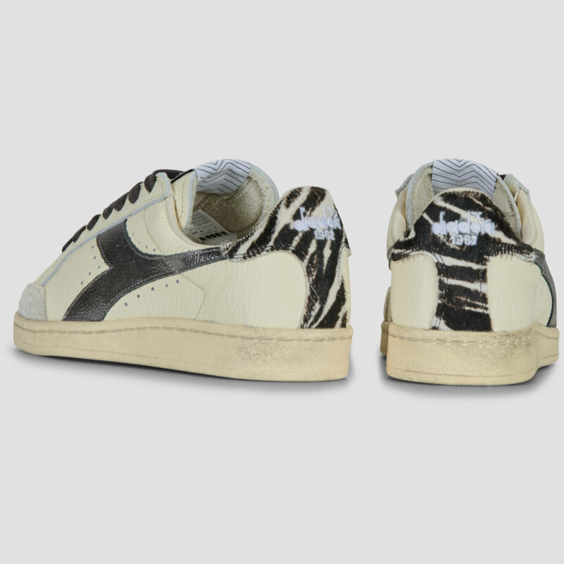 Diadora Prestige Safari Bianco Sneakers basse Donna - 3