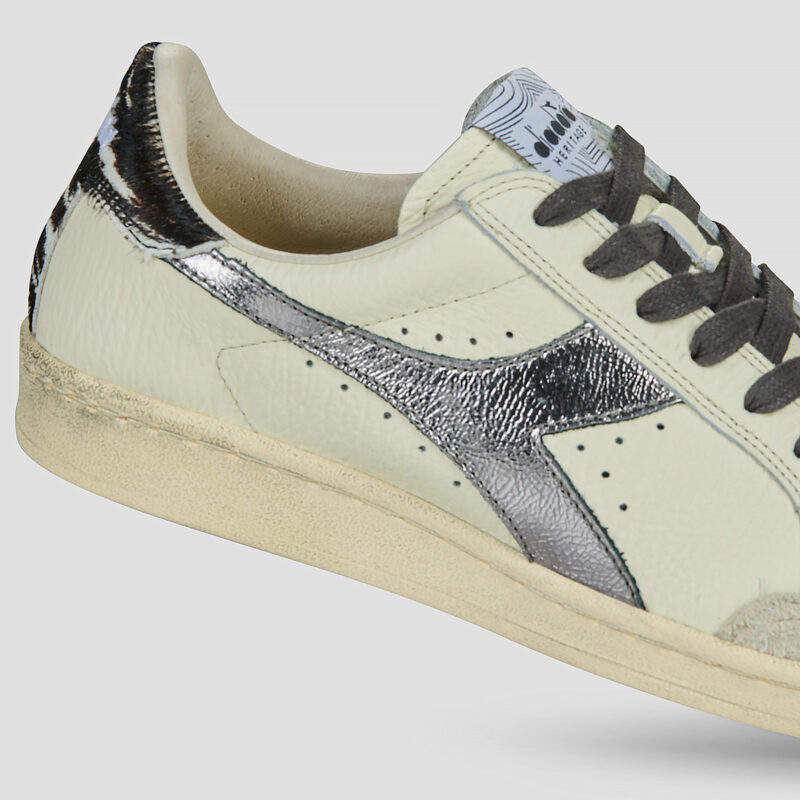 Diadora Prestige Safari Bianco Sneakers basse Donna - 4