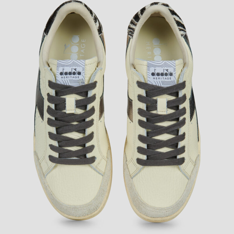 Diadora Prestige Safari Bianco Sneakers basse Donna - 5