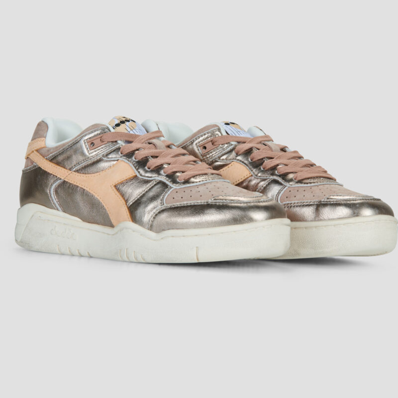 Diadora B.560 Metal S Used Oro Sneakers basse Donna - 2