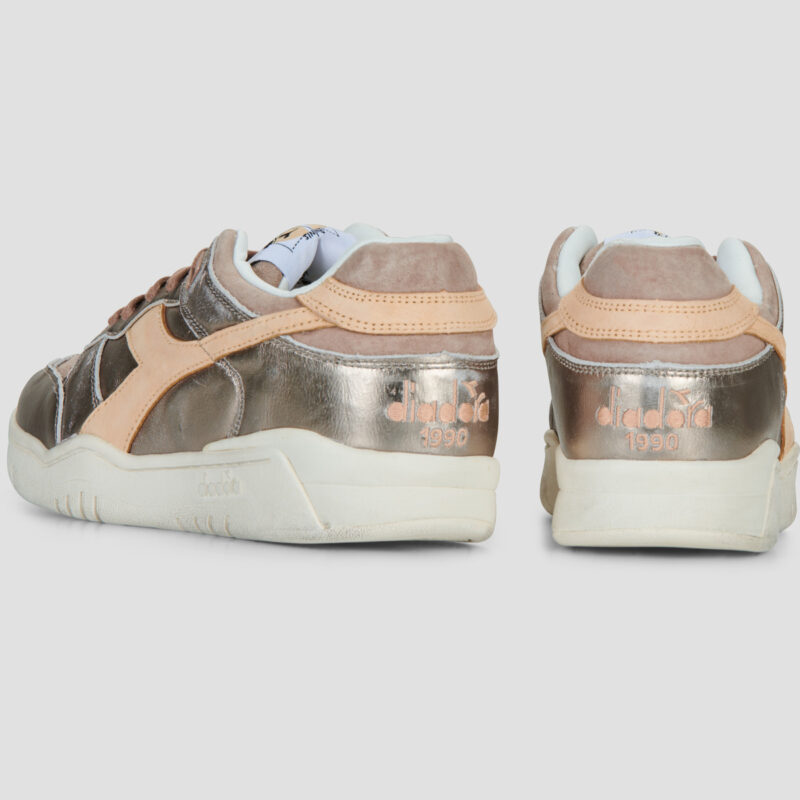 Diadora B.560 Metal S Used Oro Sneakers basse Donna - 3