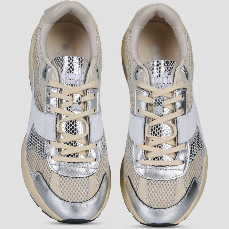 Diadora Mercury Elite Cobra Used Beige Sneakers basse Donna - 5