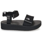 The North Face SkeenSchwarze Plateau-Keilsandalen f&uuml;r Damen &ndash; Gr&ouml;&szlig;e 2