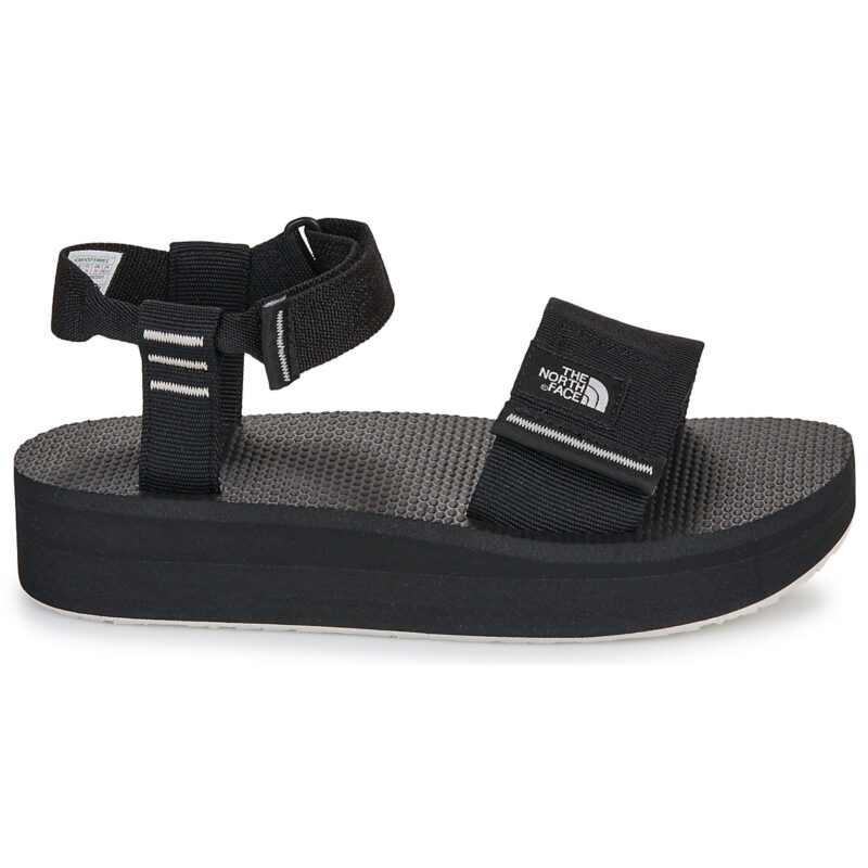 The North Face SkeenSchwarze Plateau-Keilsandalen f&uuml;r Damen &ndash; Gr&ouml;&szlig;e 2