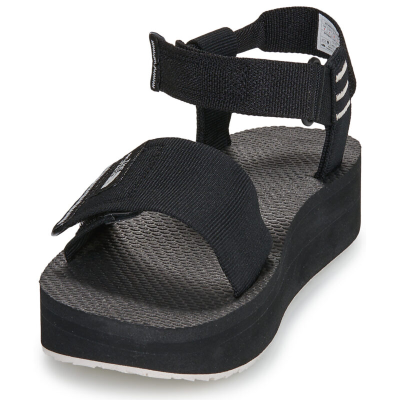 The North Face SkeenSchwarze Plateau-Keilsandalen f&uuml;r Damen &ndash; Gr&ouml;&szlig;e 3