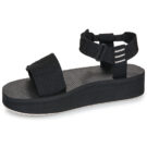 The North Face SkeenSchwarze Plateau-Keilsandalen f&uuml;r Damen &ndash; Gr&ouml;&szlig;e 4