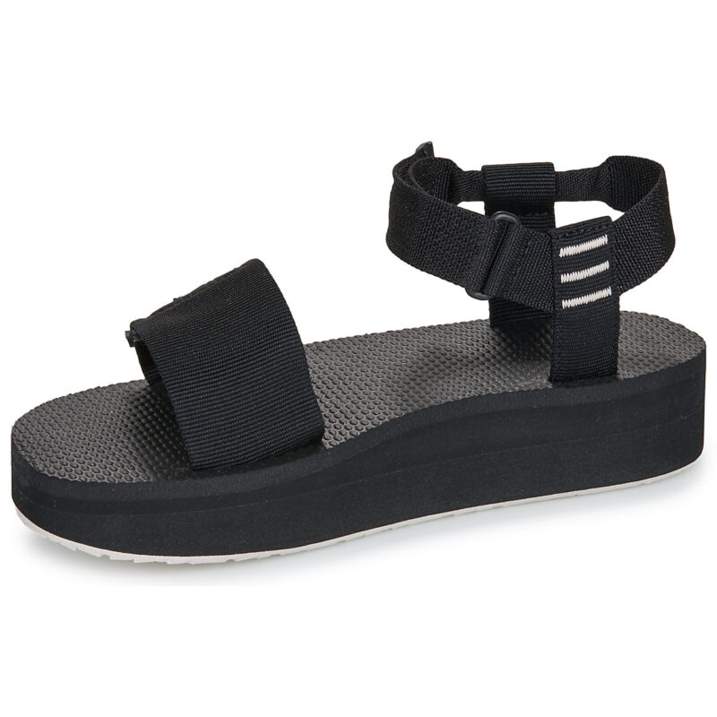 The North Face SkeenSchwarze Plateau-Keilsandalen f&uuml;r Damen &ndash; Gr&ouml;&szlig;e 4