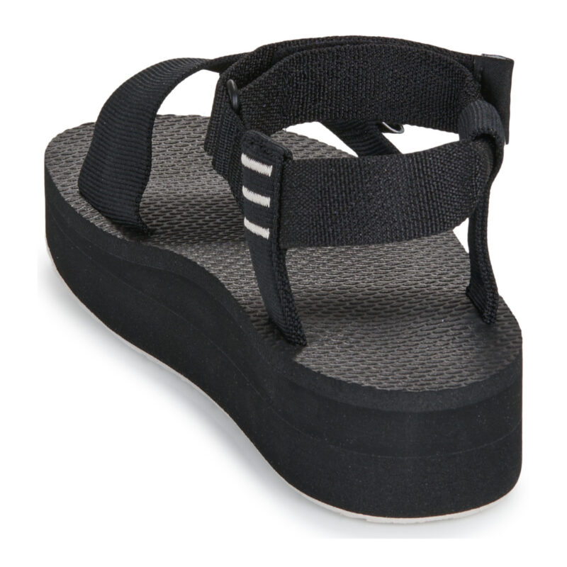 The North Face SkeenSchwarze Plateau-Keilsandalen f&uuml;r Damen &ndash; Gr&ouml;&szlig;e 5