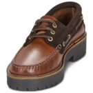 Barbour DARRAS Marrone Scarpe da barca Donna - 3