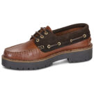 Barbour DARRAS Marrone Scarpe da barca Donna - 4