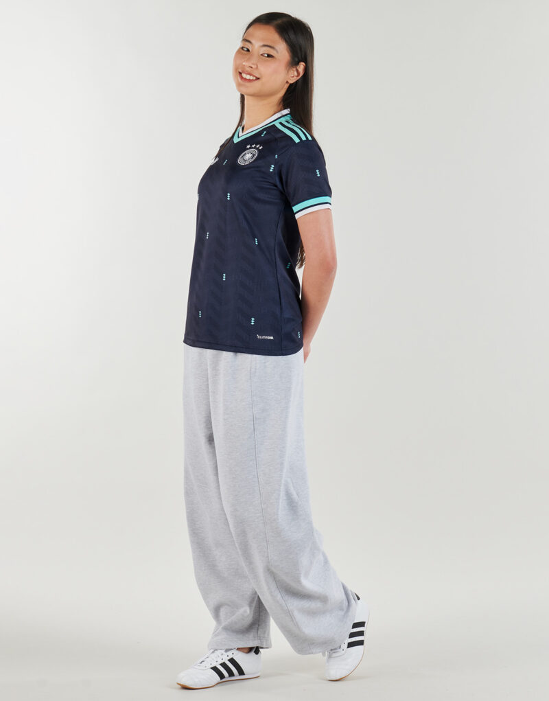 Maillot ext&eacute;rieur adidas Allemagne, bleu, manches courtes, taille 3