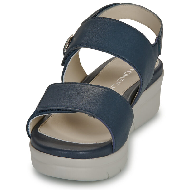 Stonefly AQUA III 12 NAP/TEX Blu Sandali con zeppa Donna - 3