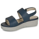 Stonefly AQUA III 12 NAP/TEX Blu Sandali con zeppa Donna - 4